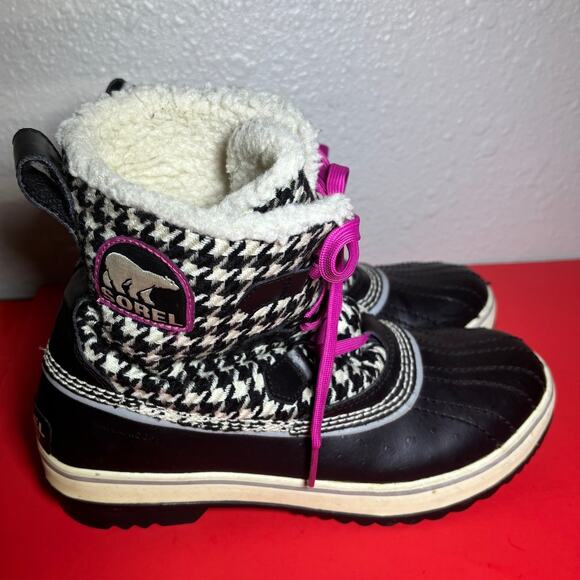 SOREL winter Snow Tivoli warm lined ankle waterproof booties size 9 - Picture 1 of 8
